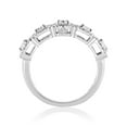 thumbnail image 3 of 1.50 CT. T.W. 5-Stone Diamond Halo Band, 3 of 4
