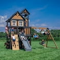 thumbnail image 1 of Backyard Discovery Mystic Tower Cedar Swing Set, 1 of 18