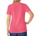 thumbnail image 3 of Member's Mark Women's Essential Short Sleeve Crewneck T-Shirt, 3 of 7