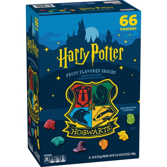 Harry Potter Fruit Flavored Snacks, 0.8 oz., 66 pk.