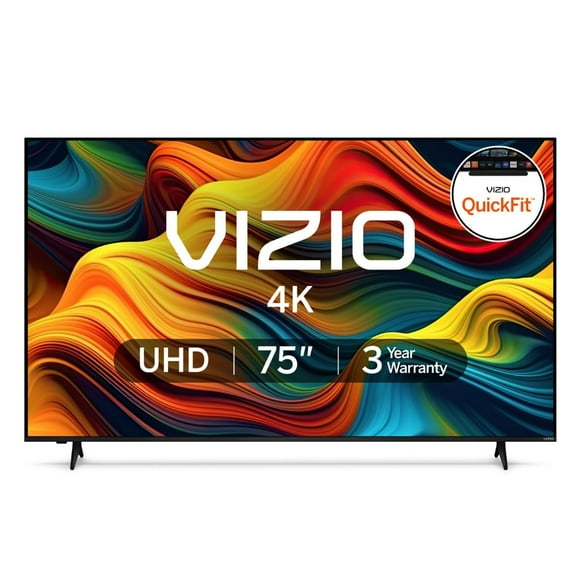 VIZIO 75" Class 4K Series LED Smart TV, QuickFit® Compatible