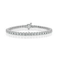 thumbnail image 1 of Round Cut Diamond Tennis Bracelet in 14K Gold, 1 of 7