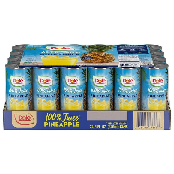 Dole 100% Pineapple Juice, 8 fl. oz., 24 pk.