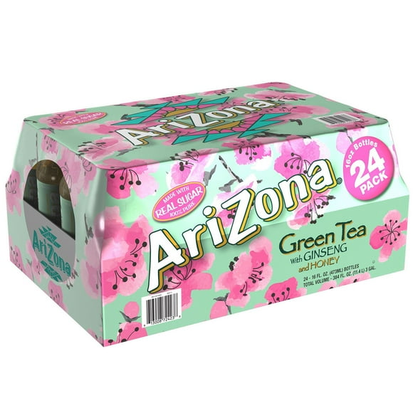 AriZona Green Tea with Ginseng and Honey 16 fl. oz., 24 pk.