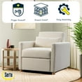 thumbnail image 2 of Serta Connor Twin Size Convertible Chair, 2 of 9