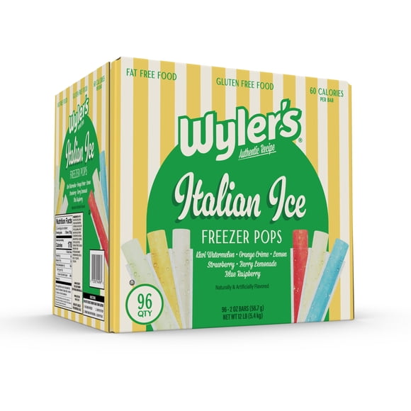 Wyler's Authentic Italian Ices, 2 oz., 96 pk.