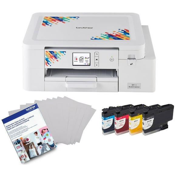 Brother SP-1 Sublimation Printer, Includes 100 sheets of Sublimation Paper