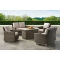 thumbnail image 2 of Member's Mark Hampton Deep Seating Set with Sunbrella Fabric, 5pc, 2 of 6