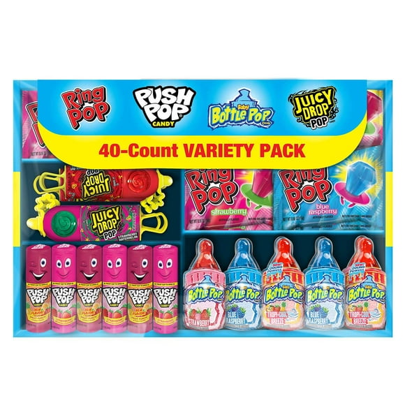 Bazooka Candy, Variety Pack, 40 ct.