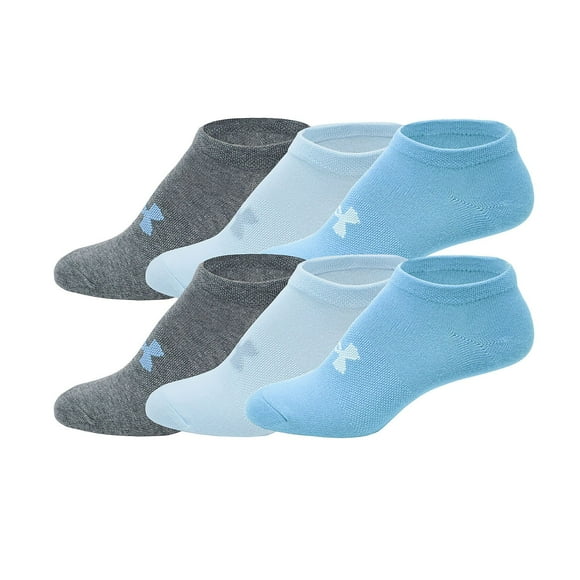 Under Armour Women's 6-Pack Cotton No-Show Sock