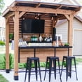 thumbnail image 1 of Backyard Discovery Cedar Springs Outdoor Bar, 1 of 18