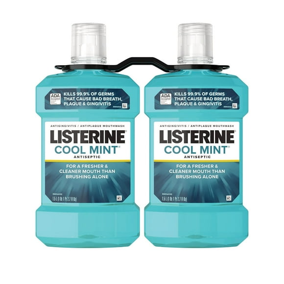 Listerine Cool Mint Antiseptic Mouthwash, 50.7 fl. oz., 2 pk.