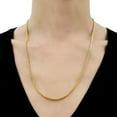 thumbnail image 3 of Diamond Cut Franco Chain Necklace in 14K Gold, 3 of 7