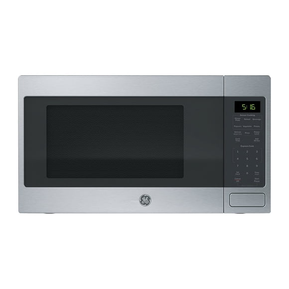 GE 1.6 Cu. Ft. Countertop Microwave with 8 Auto Cook Settings