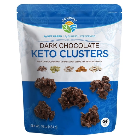 Gourmet Gatherings Dark Chocolate Keto Cluster, 16 oz.