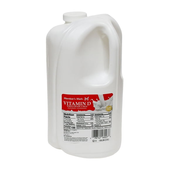 Member's Mark Vitamin D Whole Milk,1 gal.