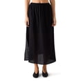 thumbnail image 1 of Steve Madden Women's Cotton Shadow Stripe Maxi Skirt, 1 of 5