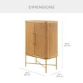 thumbnail image 3 of Member's Mark Moberly Bar Cabinet with Wine Rack Storage, 3 of 10