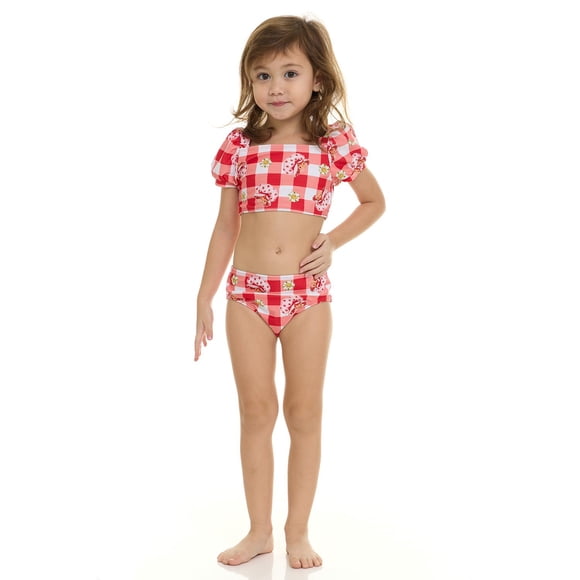 Character Girls 2-Piece Cover Up and Swimsuit Set