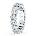 thumbnail image 2 of Lab Created White Sapphire Eternity Band in 14K Gold, 2 of 9