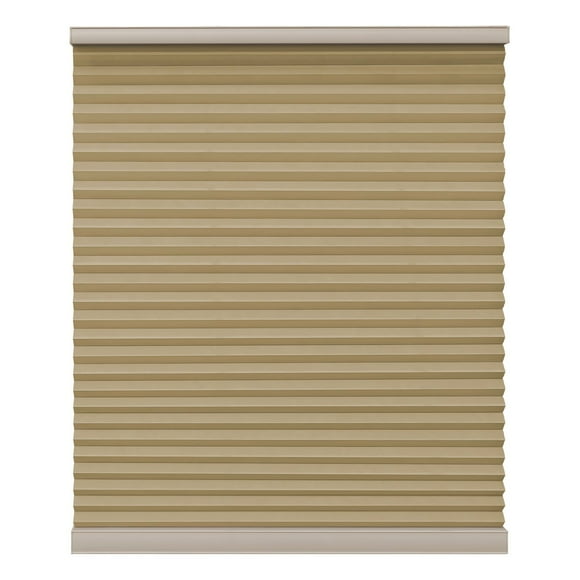 RichCraft Collections Light Filtering Cellular Shade, Sand, 72" Height, Assorted Widths