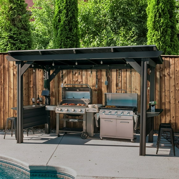 Backyard Discovery 12' x 6.5' Rockport XL Grill Gazebo