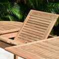 thumbnail image 4 of Amazonia Hayden Teak Outdoor Dining Set, Choose Style, 4 of 10
