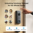 thumbnail image 4 of eufy E330 Wireless Smart Lock with Chime and Integrated 2K Video Doorbell, 4 of 9