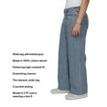 thumbnail image 2 of Buffalo Jeans Women's Wide Leg Belted Jean, 2 of 9
