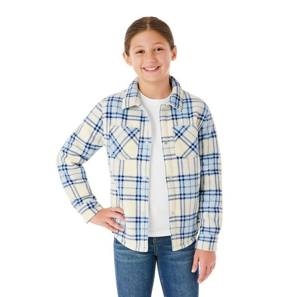 Member's Mark Girls Sherpa Lined Shacket