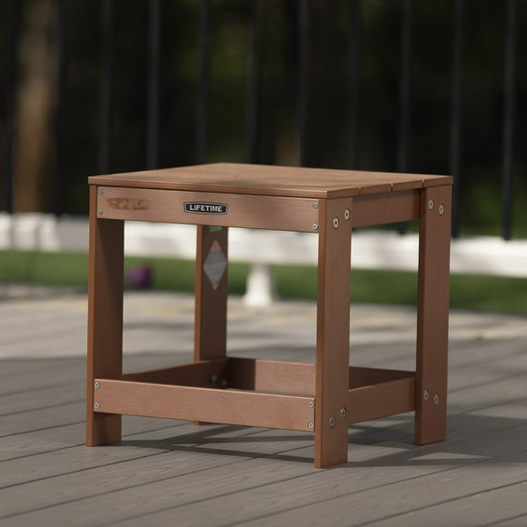 Lifetime Weather-Resistant Adirondack Table