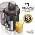 thumbnail image 2 of Hamilton Beach 800 Watt Easy Clean Juice Extractor with Easy Sweep Cleaning Tool, 2 of 8