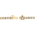 thumbnail image 2 of Round Cut Diamond Tennis Bracelet in 14K Gold, 2 of 9