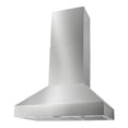 thumbnail image 2 of Thor Kitchen Gordon Ramsay Series 36-Inch Professional Wall Mount Pyramid Range Hood, 2 of 9