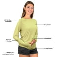 thumbnail image 3 of Reel Life Women's Long Sleeve UV Tee, 3 of 5