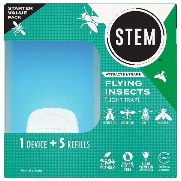 STEM Light Trap Starter Kit with 1 Light Trap and 5 Refills