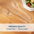 thumbnail image 4 of Member's Mark Clear Cutlery Combo Pack, Forks, Knives, Spoons 360 ct., 4 of 6