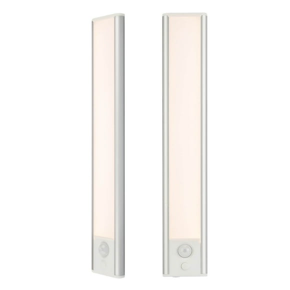 Energizer 9.5" Motion Sensing Magnetic LED Rechargeable Light Bar, 2 Pack