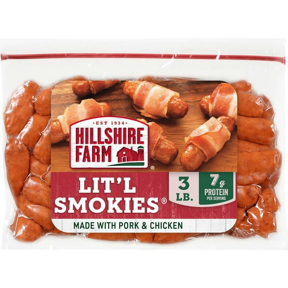 Hillshire Farm Lit'l Smokies Smoked Sausage, 3 lbs.