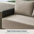 thumbnail image 4 of Member’s Mark Brenton Sectional Set with Sunbrella Fabric, 7pc, 4 of 8