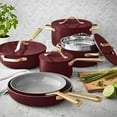 thumbnail interactive-video image 1 of Member's Mark 11-Piece Modern Ceramic Cookware Set, 1 of 20