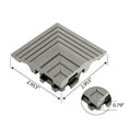 thumbnail image 2 of Select Surfaces Deck Tile Corner Trim, 4pk, 2 of 5