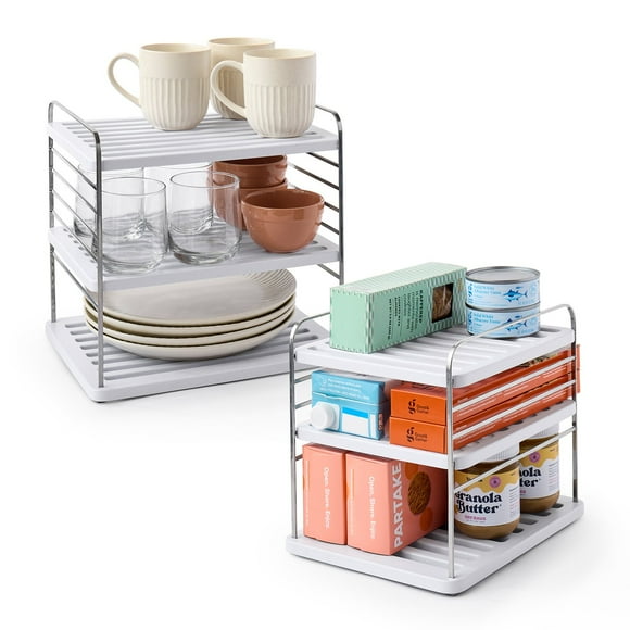 YouCopia Cabinet Shelf Organizer, 2-Piece Set
