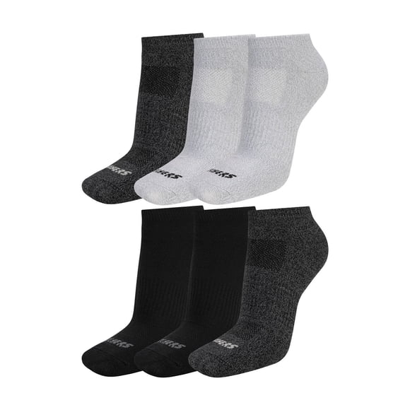 Skechers Women's 6-Pack Super Soft Low-Cut Sock