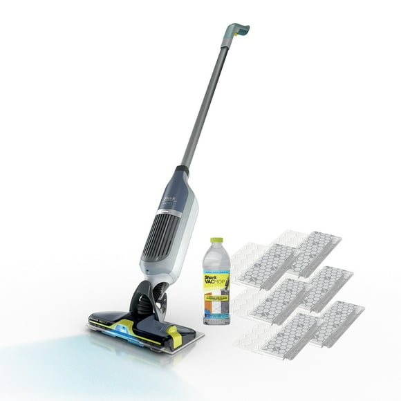 Shark VACMOP Reveal Cordless Hard Floor Vacuum and Spray Mop with 6 Disposable Pads and Cleaning Solution