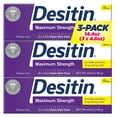 thumbnail image 1 of Desitin Maximum Strength Diaper Rash Paste, 4.8 oz., 3 pk., 1 of 14