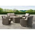 thumbnail image 1 of Member's Mark Hampton Deep Seating Set with Sunbrella Fabric, 5pc, 1 of 6