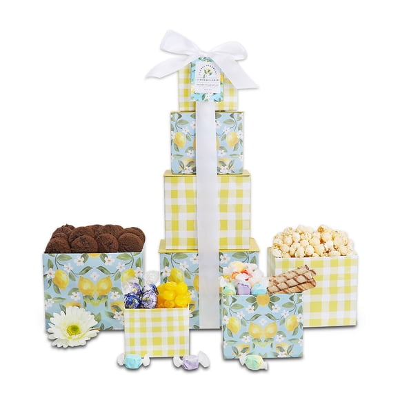 Alder Creek Gift Baskets Summer & Sunshine Gift Tower