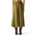 thumbnail image 2 of Steve Madden Women's Cotton Shadow Stripe Maxi Skirt, 2 of 5