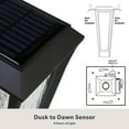 thumbnail image 5 of Member's Mark Draper LED Solar Light, 2-Pack, 5 of 7